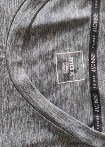 Men's Grey Ombre Active T-Shirt