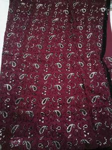 Elegant Paisley Saree
