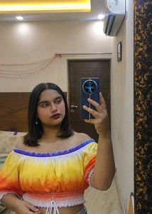 RAINBOW OFF SHOULDER TOP