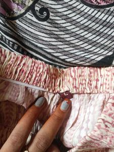 New pink  Cotton trouser
