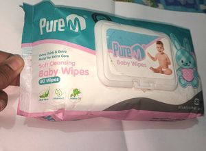 PureM Baby Wet Wipes, Sealed Pack
