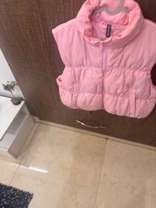 Pink Puffer Vest - Stylish &amp; Comfy