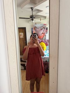 Chic Off-Shoulder Ruffle Dress
