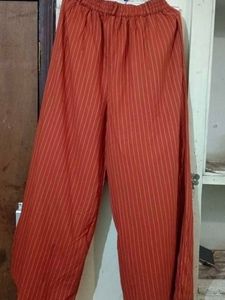 XL size rayon cotton plazzo