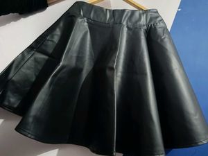 Buy Women Black 🖤 Leather Skirt