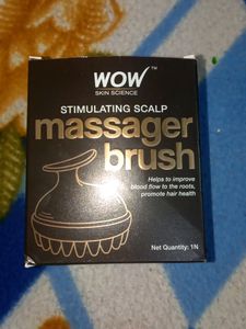 Wow stimulating scalp massager brush