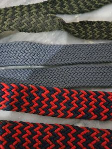 Braided Elastic Belts pack of 4