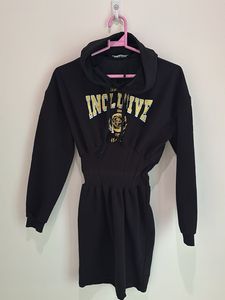 Black Hoodie Dress
