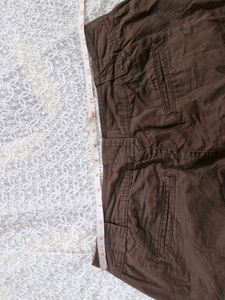 Brown skort