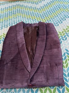 Elegant Purple Men's Blazer