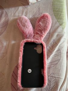 Fluffy Bunny IPhone 16 Plus Cover
