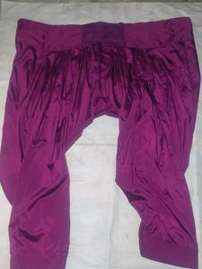 Elegant Embroidered Purple Kurta