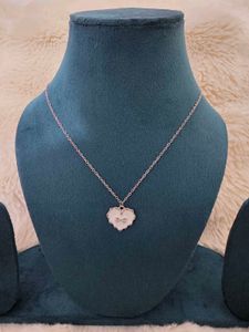 Silver Heart Pendant Necklace