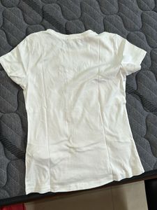 Madame White NY City Rose Graphic T-Shirt