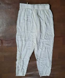 Comfortable Cream Palazzos