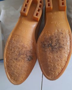 Melissa Viviane Westwood Tan Booties