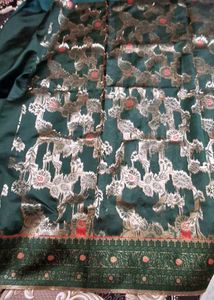 jalkatan green saree