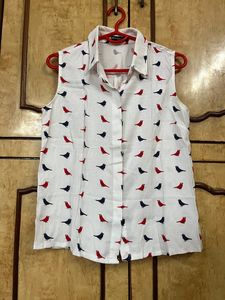 Global republic sleeveless shirt