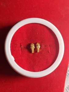 Elegant Gold Stud Earrings