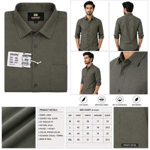 Designer Grains Linen Shirt