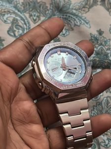 G-Shock Watch Blue silver Tone