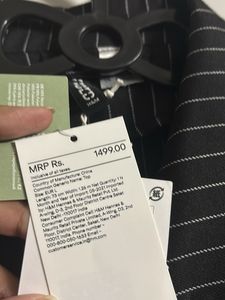 Classic Pinstripe Double-Breasted Blazer