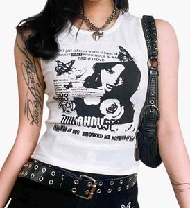 Graphic Print Tank Top