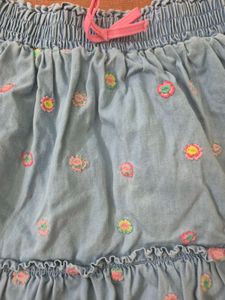 Denim Skirt for Girls