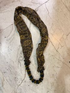 NWT Boho Paisley Infinity Scarf with Beaded Accent