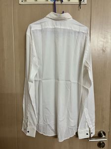 Classic White Men's Shirt