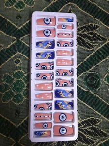Reusable|Washable Korean Nails-Set Of 24