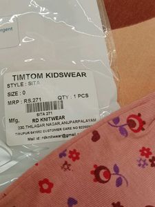 Cute Floral Baby Girl Outfit