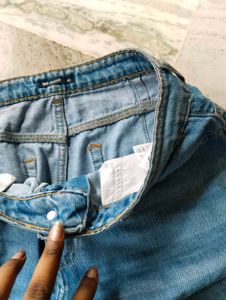 Light Wash Wide Leg Jeans