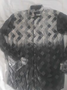 Men's Checked Long Sleeve Shirt