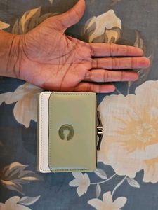Chic Two-Tone Coin Purse