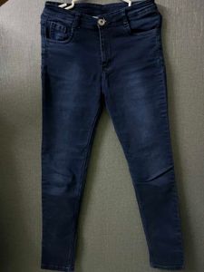 Bebe Premium Dark Indigo Skinny Jeans