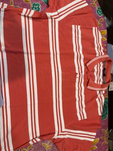 Men's Striped Polo T-Shirt