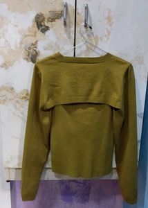 Trendy Cutout Knit Top