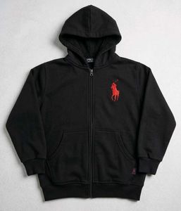 Ralph Lauren Black Zip-Up Hoodie