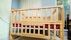 Wooden Baby Crib