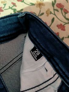 Blue Denim Shorts For Girl