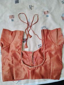 Elegant Copper Silk Blouse