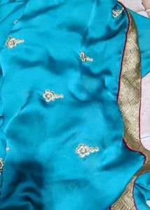 Soft Satin Shining Saree