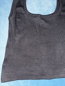 Ribbed Tank Tops - White &amp; Black
