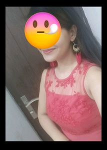 red lace Neck Beautiful Hot dress