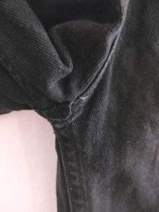 Black Wide Leg Jeans (Women's)
