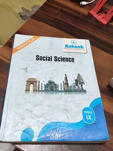 Aakash Social Science Class 9 Textbook