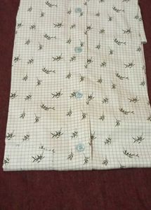 Men's Casual Bamboo Print Shirt