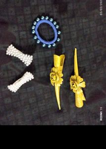 Hair Clip &amp; Tie Set