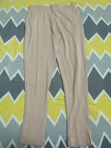 Blush Pink Casual Pants
